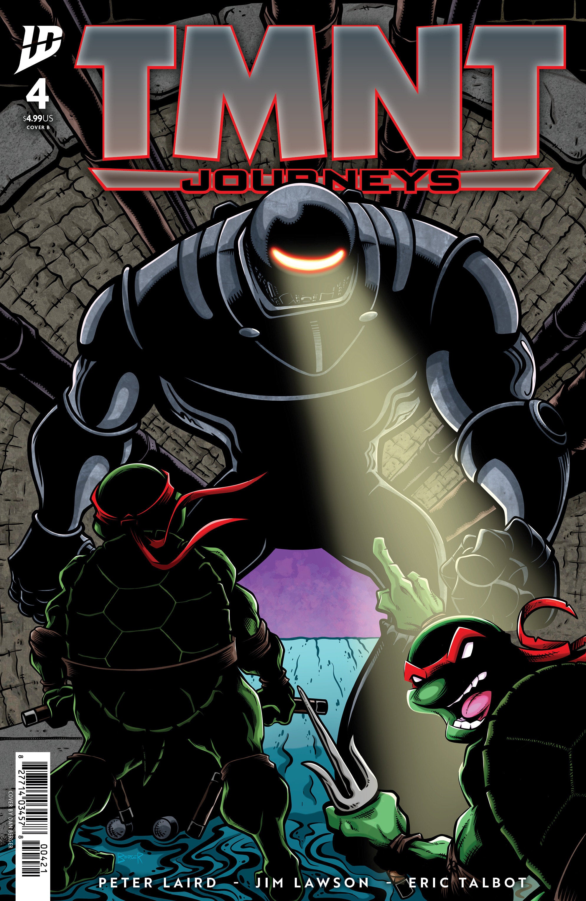 TMNT: Journeys #4 Variant B (Berger)
 FOC: 11/03/2025 / IN-STORE: 12/17/2025