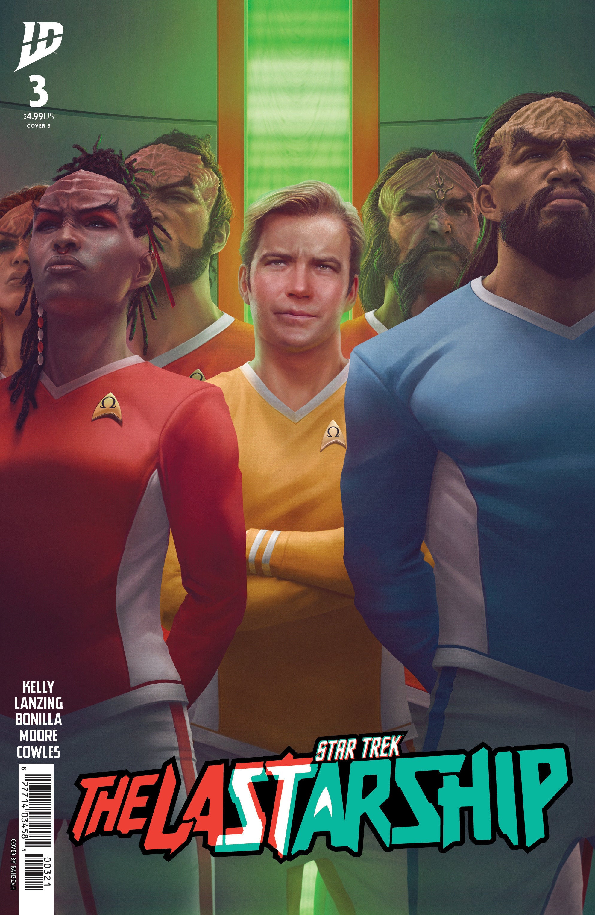 Star Trek: The Last Starship #3 Variant B (Rahzzah)
 FOC: 11/03/2025 / IN-STORE: 12/17/2025