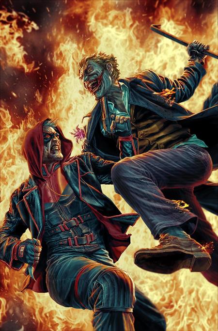 DC K.O. RED HOOD VS JOKER #1 (ONE SHOT) CVR C LEE BERMEJO CARD STOCK VAR