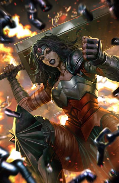 ABSOLUTE WONDER WOMAN #15 CVR B DERRICK CHEW CARD STOCK VAR