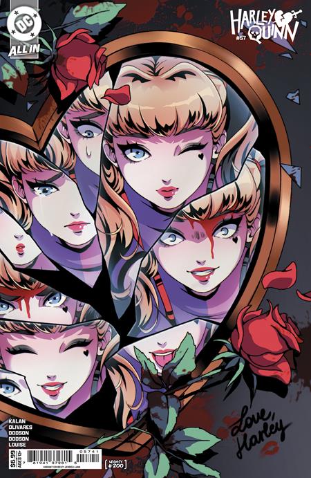 HARLEY QUINN #57 CVR D JESSICA LUNA CARD STOCK VAR (#200)