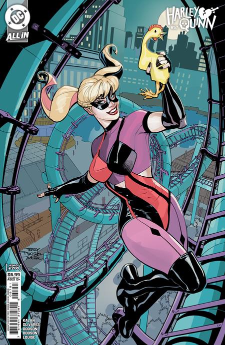 HARLEY QUINN #57 CVR E TERRY DODSON & RACHEL DODSON CARD STOCK VAR (#200)