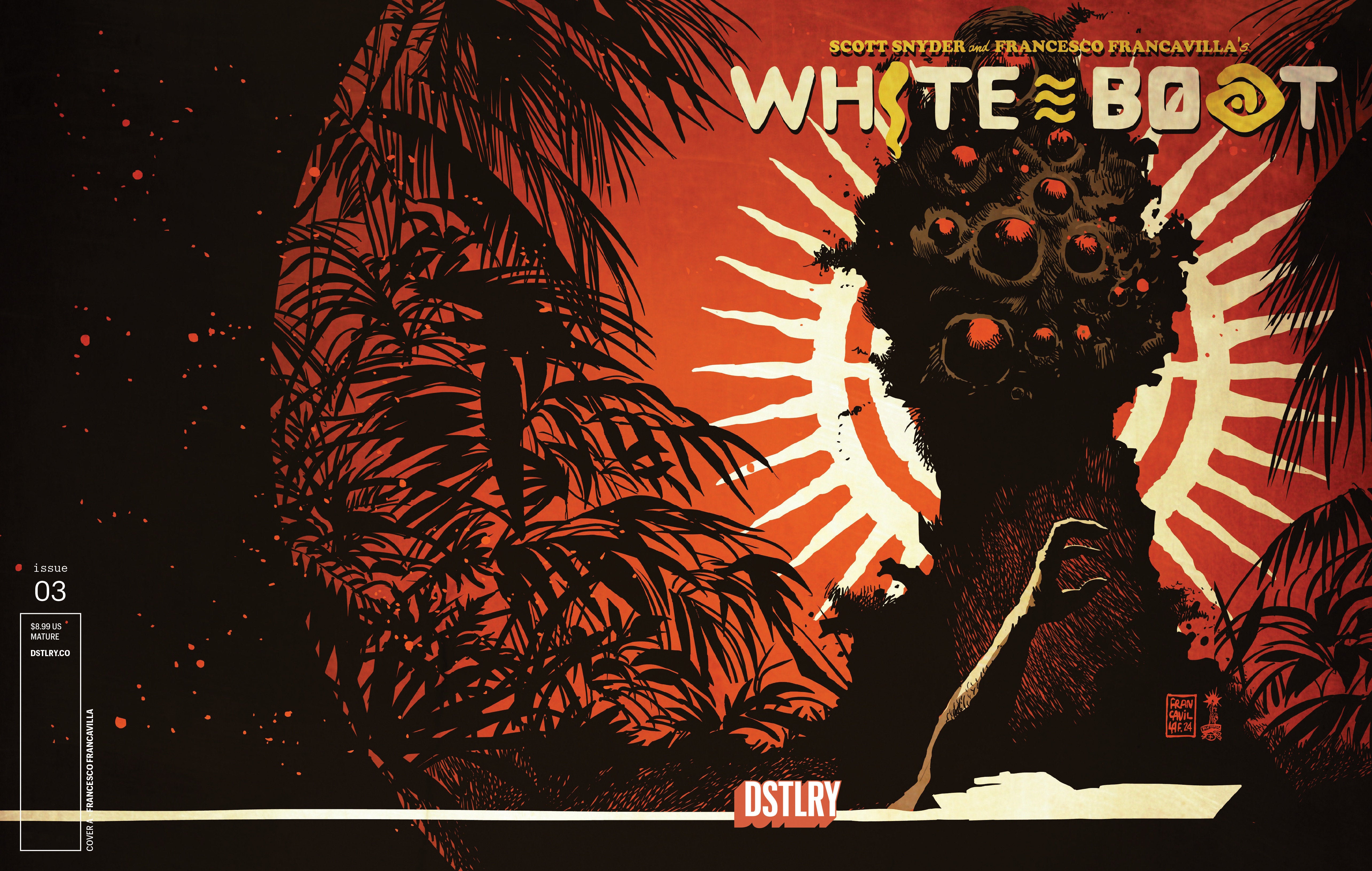 WHITE BOAT #3 CVR A FRANCESCO FRANCAVILLA
 FOC: 10/13/2025 / IN-STORE: 12/03/2025