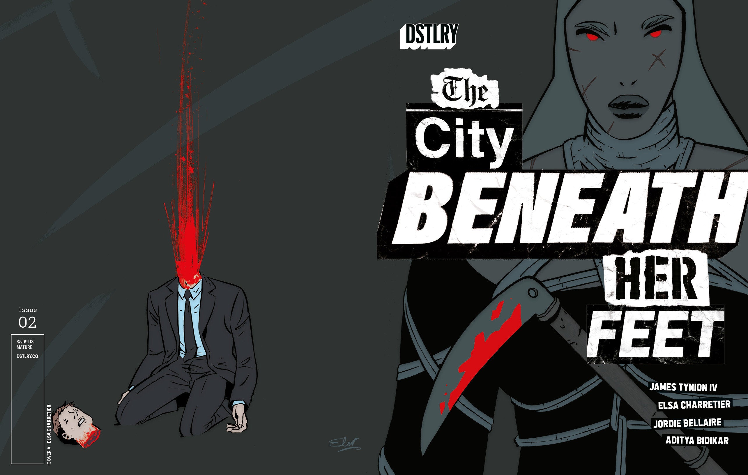 THE CITY BENEATH HER FEET #2 CVR A ELSA CHARRETIER
 FOC: 09/22/2025 / IN-STORE: 11/12/2025