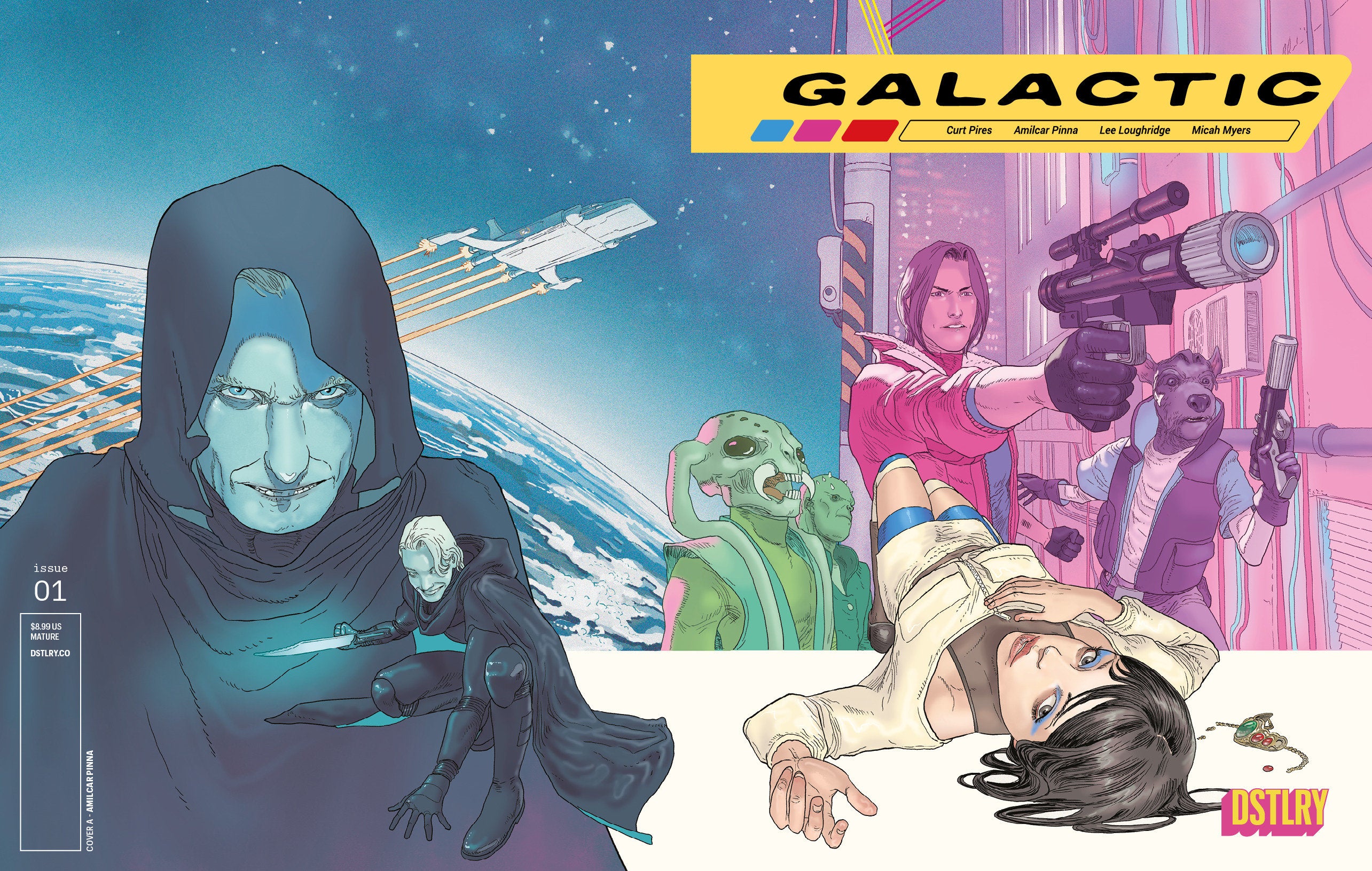 GALACTIC #1 CVR A AMILCAR PINNA
 FOC: 10/06/2025 / IN-STORE: 11/26/2025