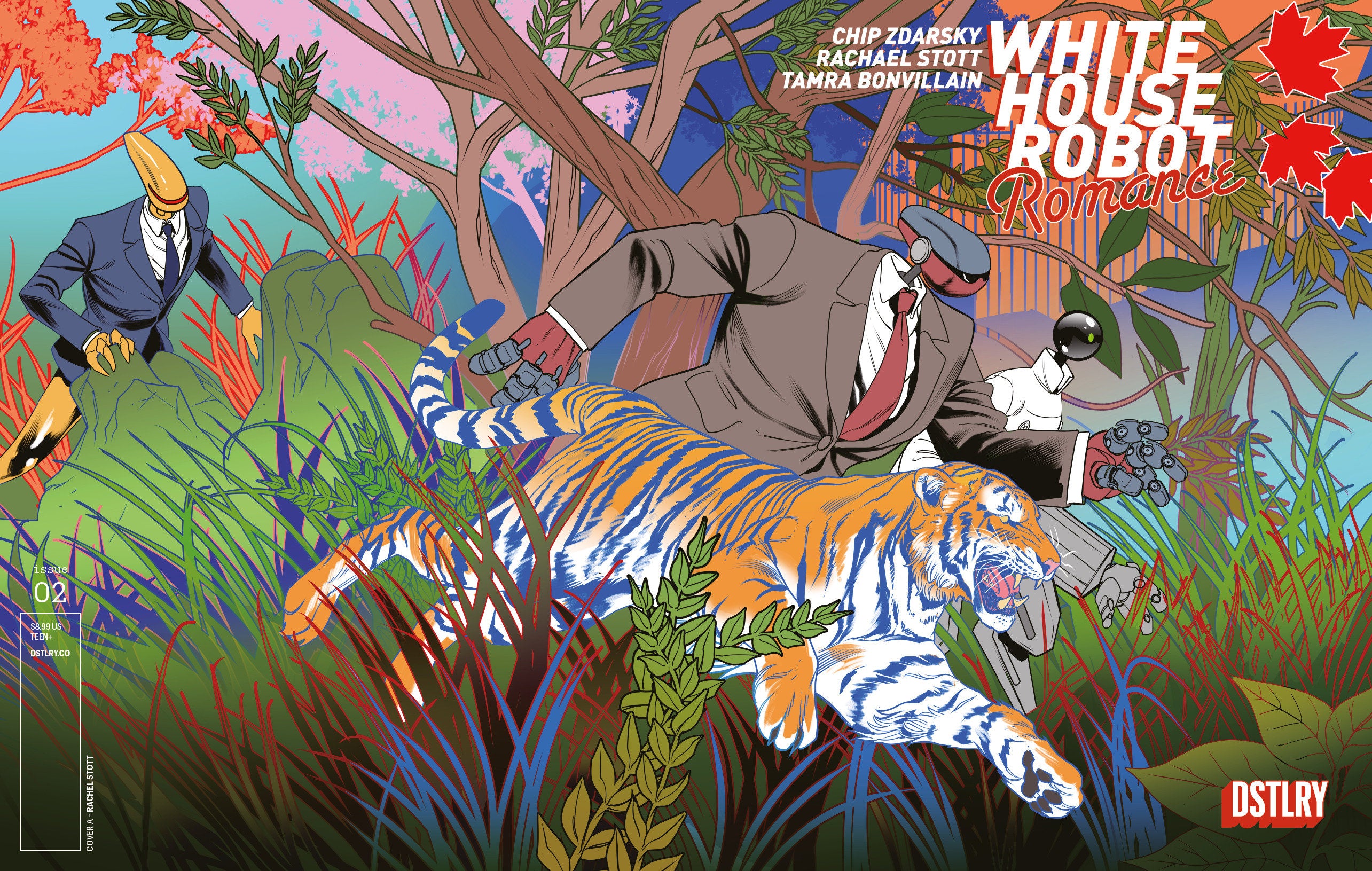 WHITE HOUSE ROBOT ROMANCE #2 CVR A RACHAEL STOTT
 FOC: 09/15/2025 / IN-STORE: 11/05/2025