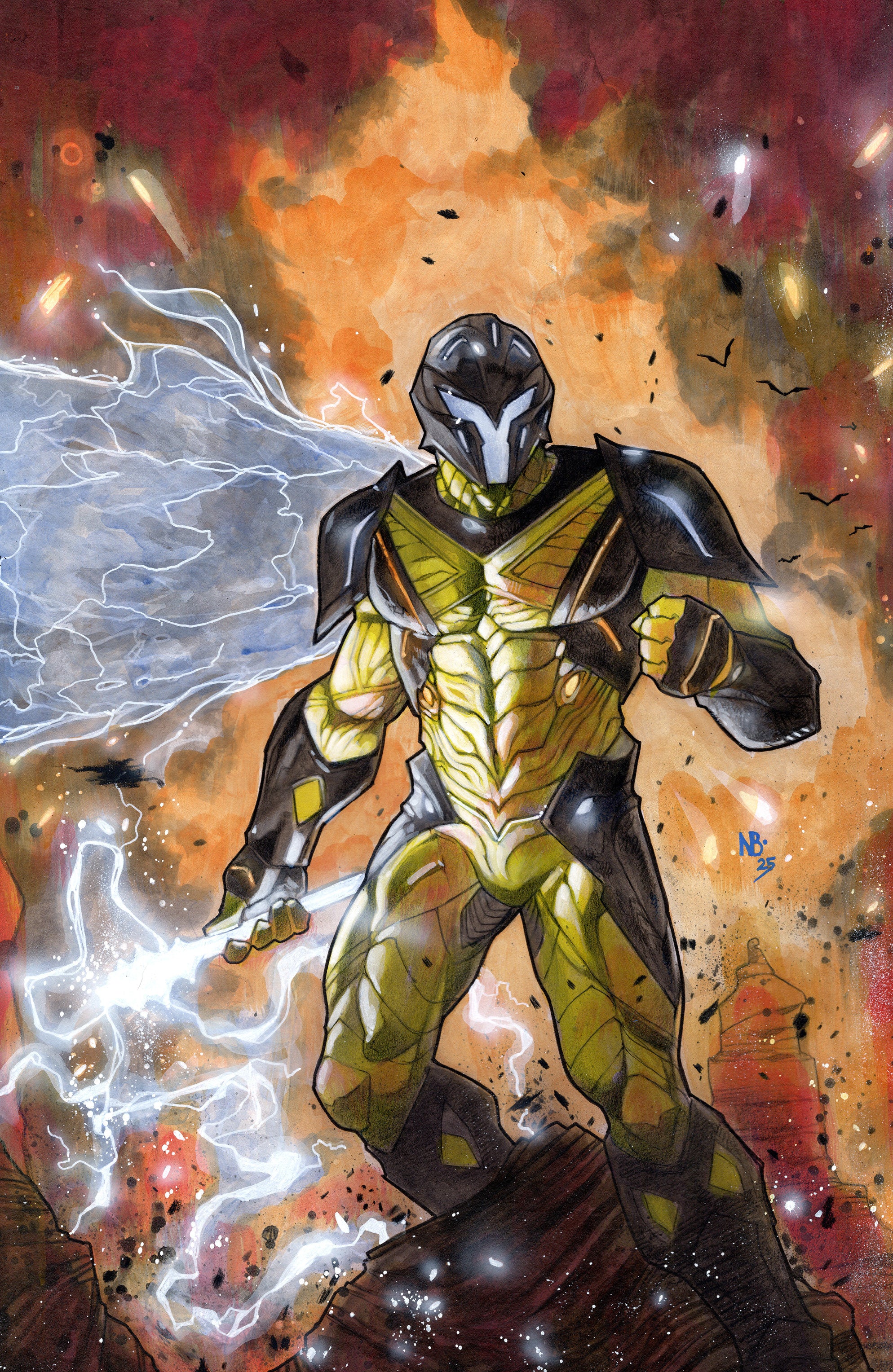 Valiant Beyond: The X-O Manowar #3 Variant D (Birr Full Art)
 FOC: 10/13/2025 / IN-STORE: 11/26/2025