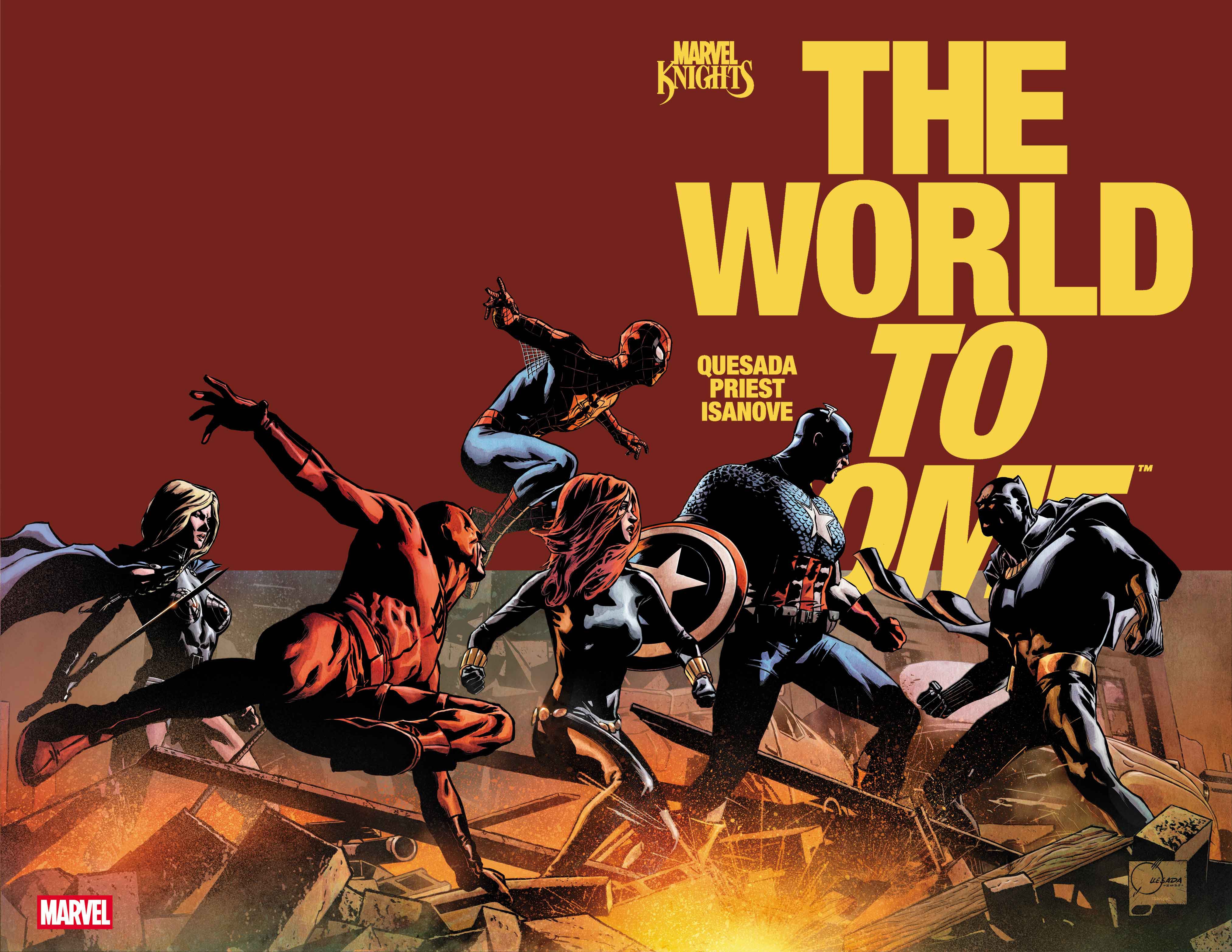 MARVEL KNIGHTS: THE WORLD TO COME #4 JOE QUESADA
 FOC: 10/06/2025 / IN-STORE: 11/05/2025