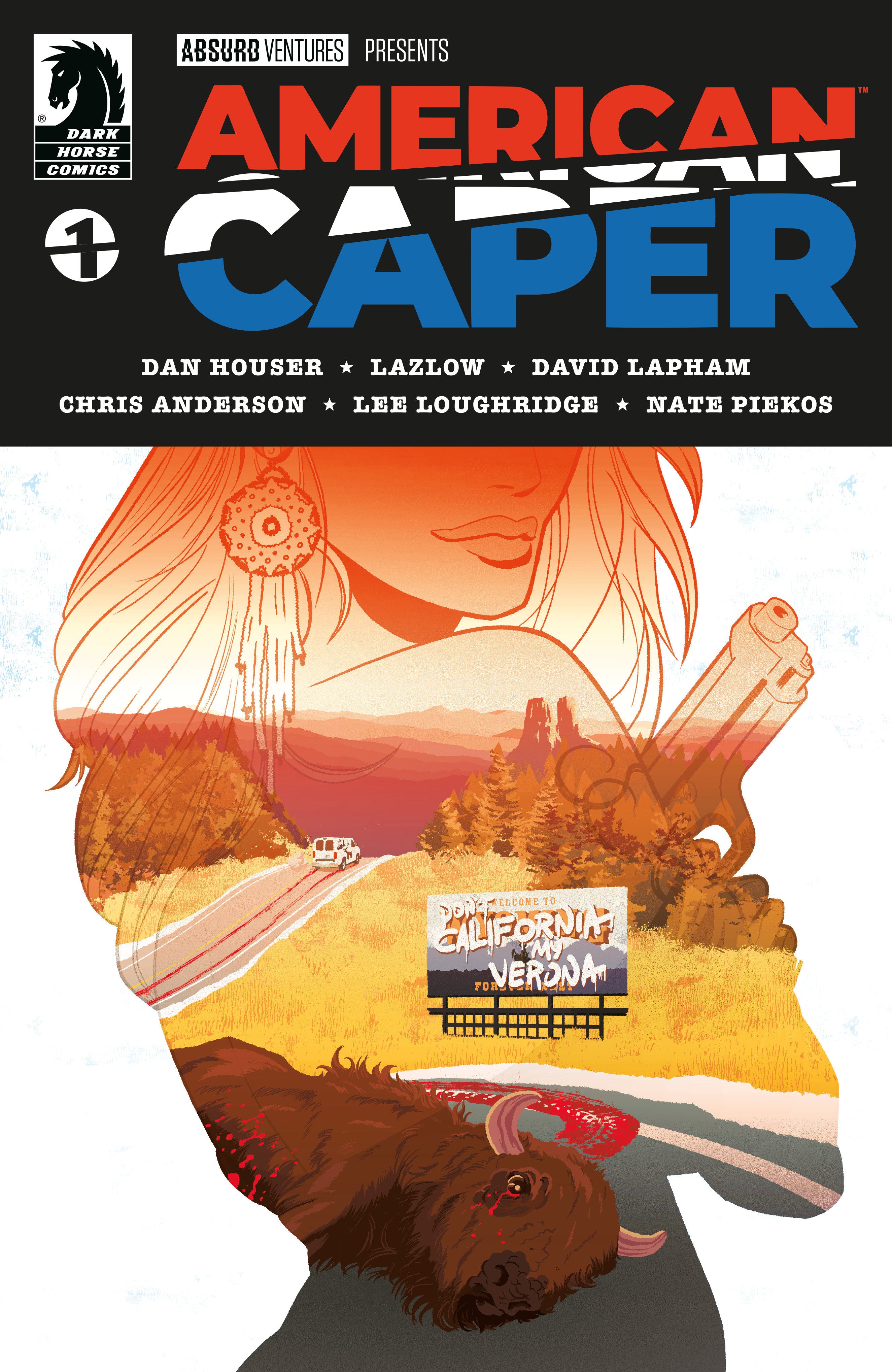 American Caper #1 (CVR A) (Tyler Boss)
 FOC: 10/06/2025 / IN-STORE: 11/12/2025
