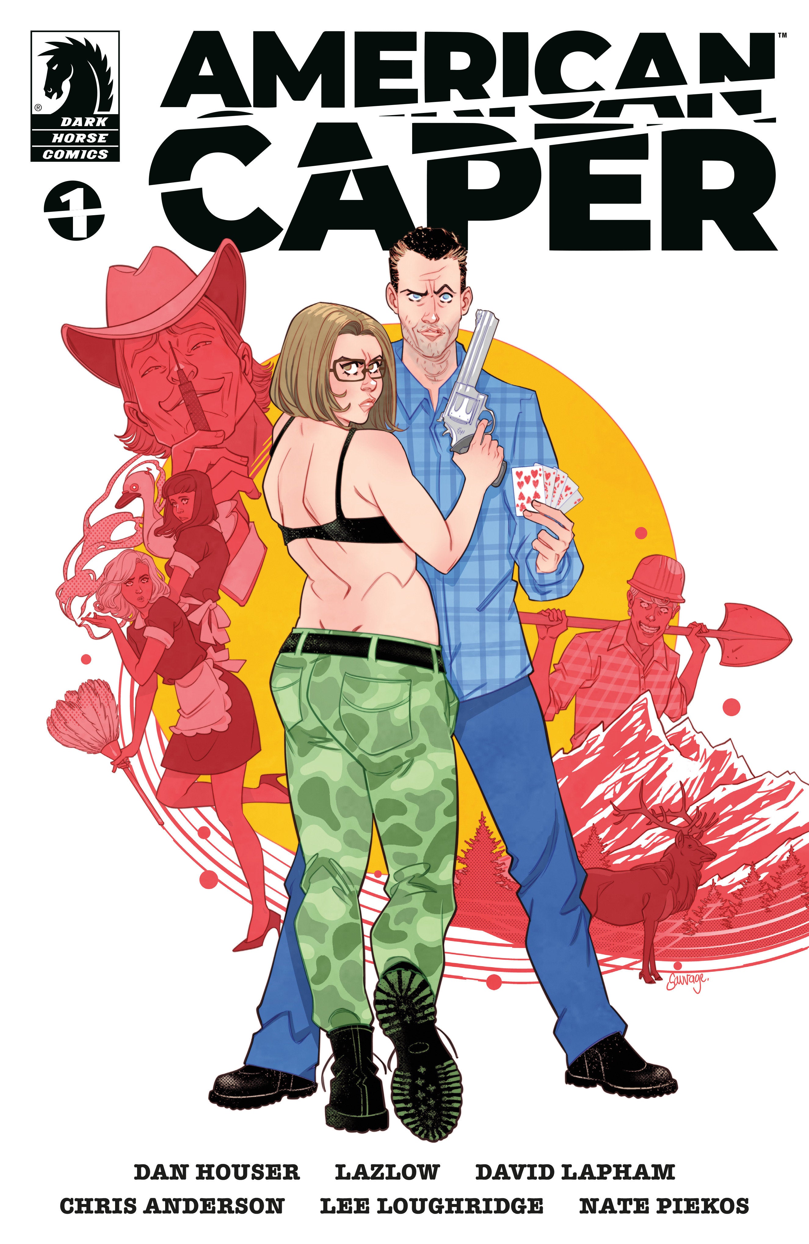 American Caper #1 (CVR E) (Marguerite Sauvage)
 FOC: 10/06/2025 / IN-STORE: 11/12/2025