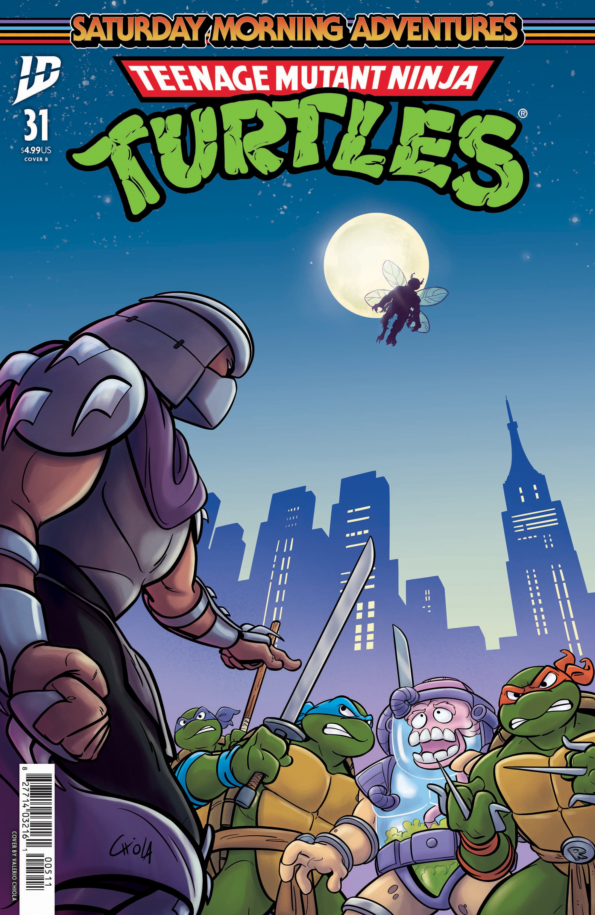 Teenage Mutant Ninja Turtles: Saturday Morning Adventures #31 Variant B (Chiola )
 FOC: 10/13/2025 / IN-STORE: 11/26/2025