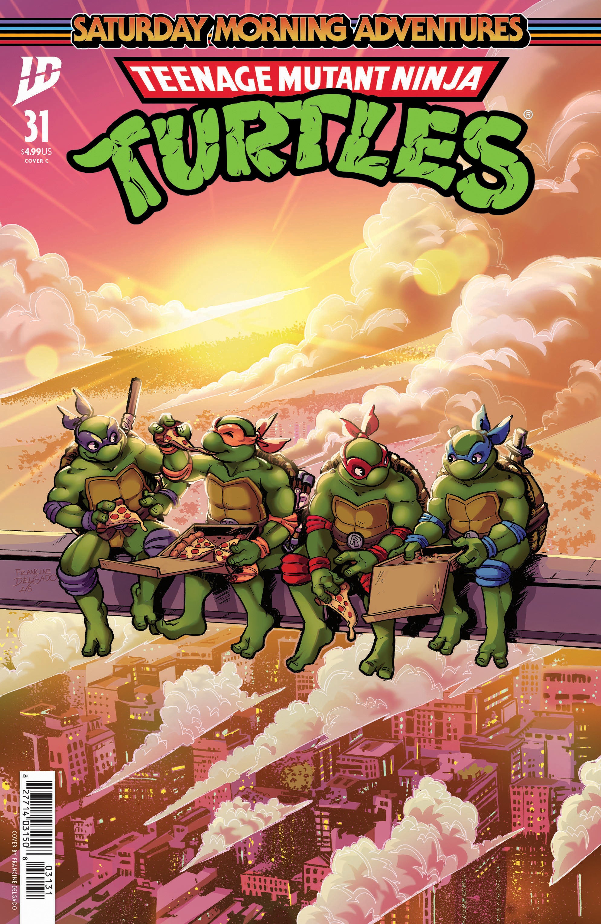 Teenage Mutant Ninja Turtles: Saturday Morning Adventures #31 Variant C (Delgado)
 FOC: 10/13/2025 / IN-STORE: 11/26/2025