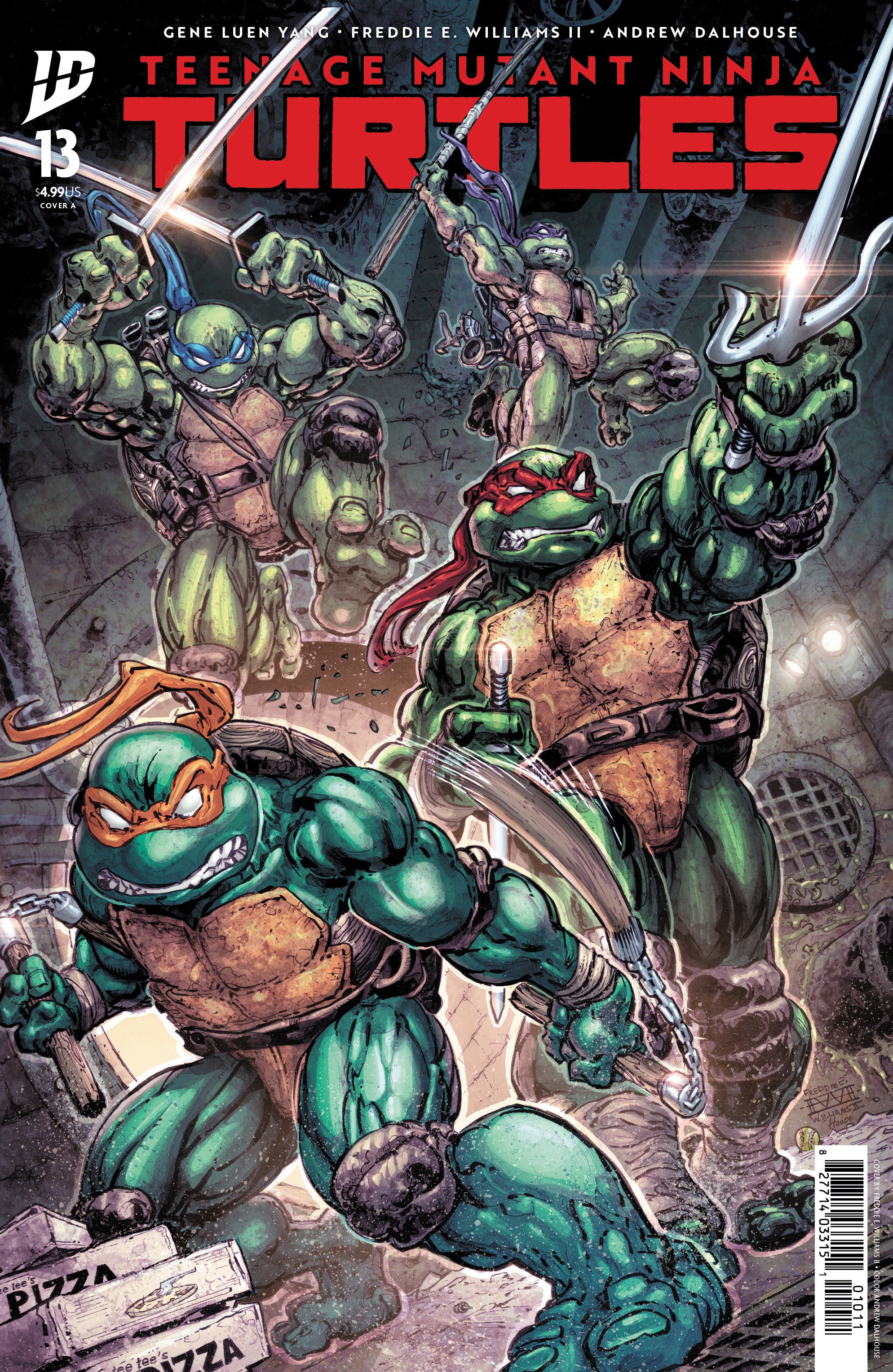 Teenage Mutant Ninja Turtles #13 Cover A (Williams II)
 FOC: 10/13/2025 / IN-STORE: 12/10/2025