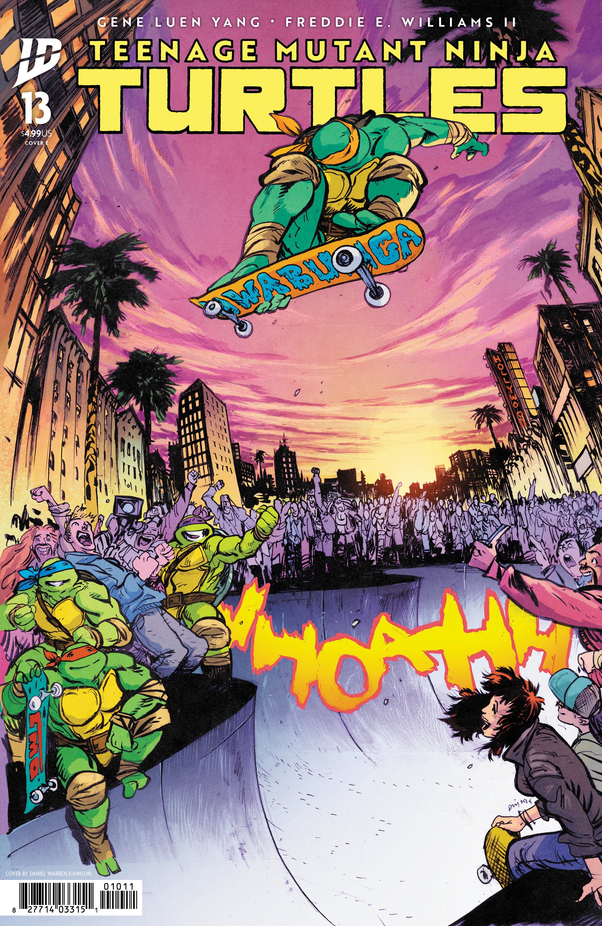 Teenage Mutant Ninja Turtles #13 Variant E (Johnson)
 FOC: 10/13/2025 / IN-STORE: 12/10/2025