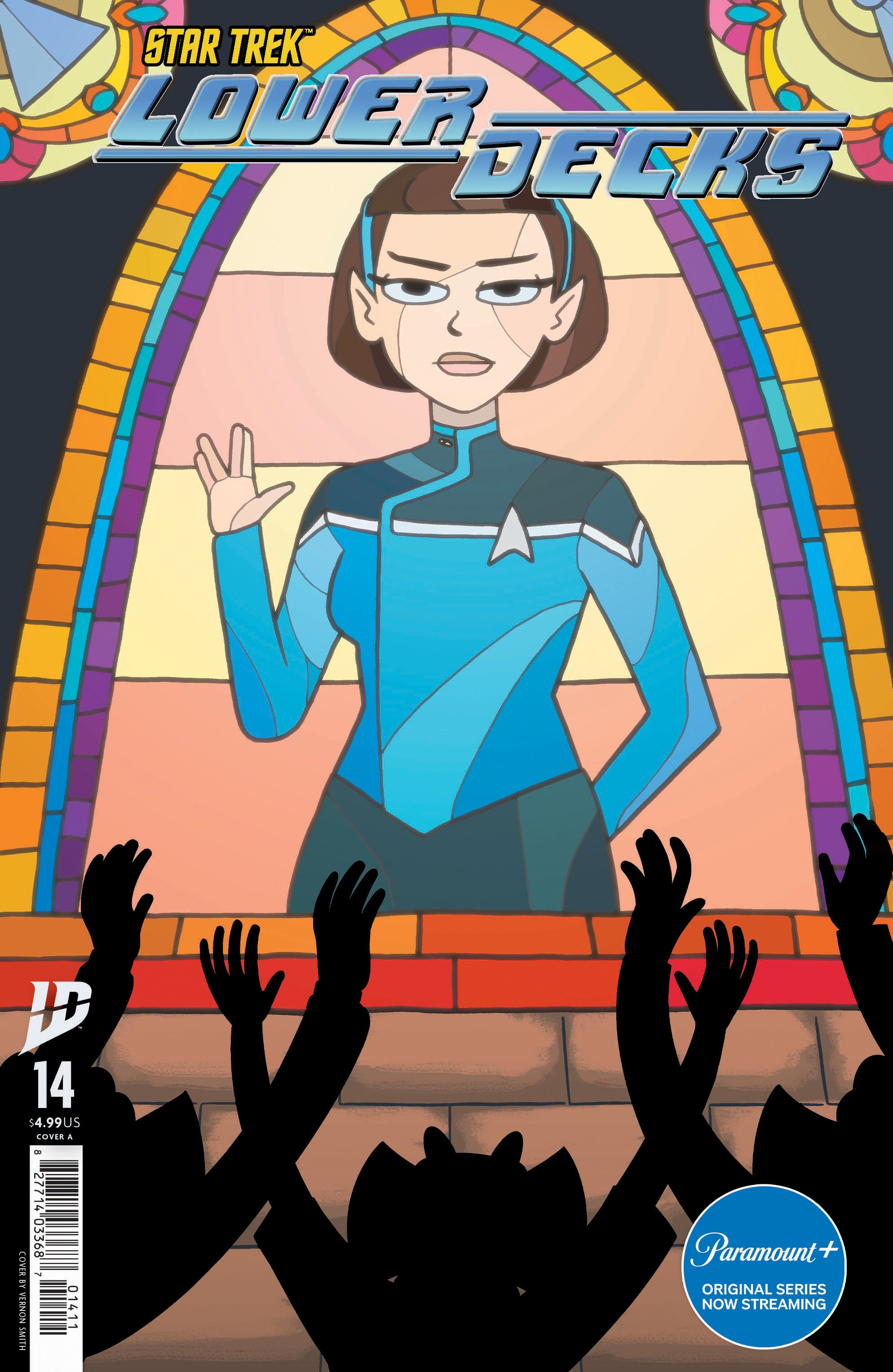 Star Trek: Lower Decks #14 Cover A (Smith)
 FOC: 10/27/2025 / IN-STORE: 12/10/2025
