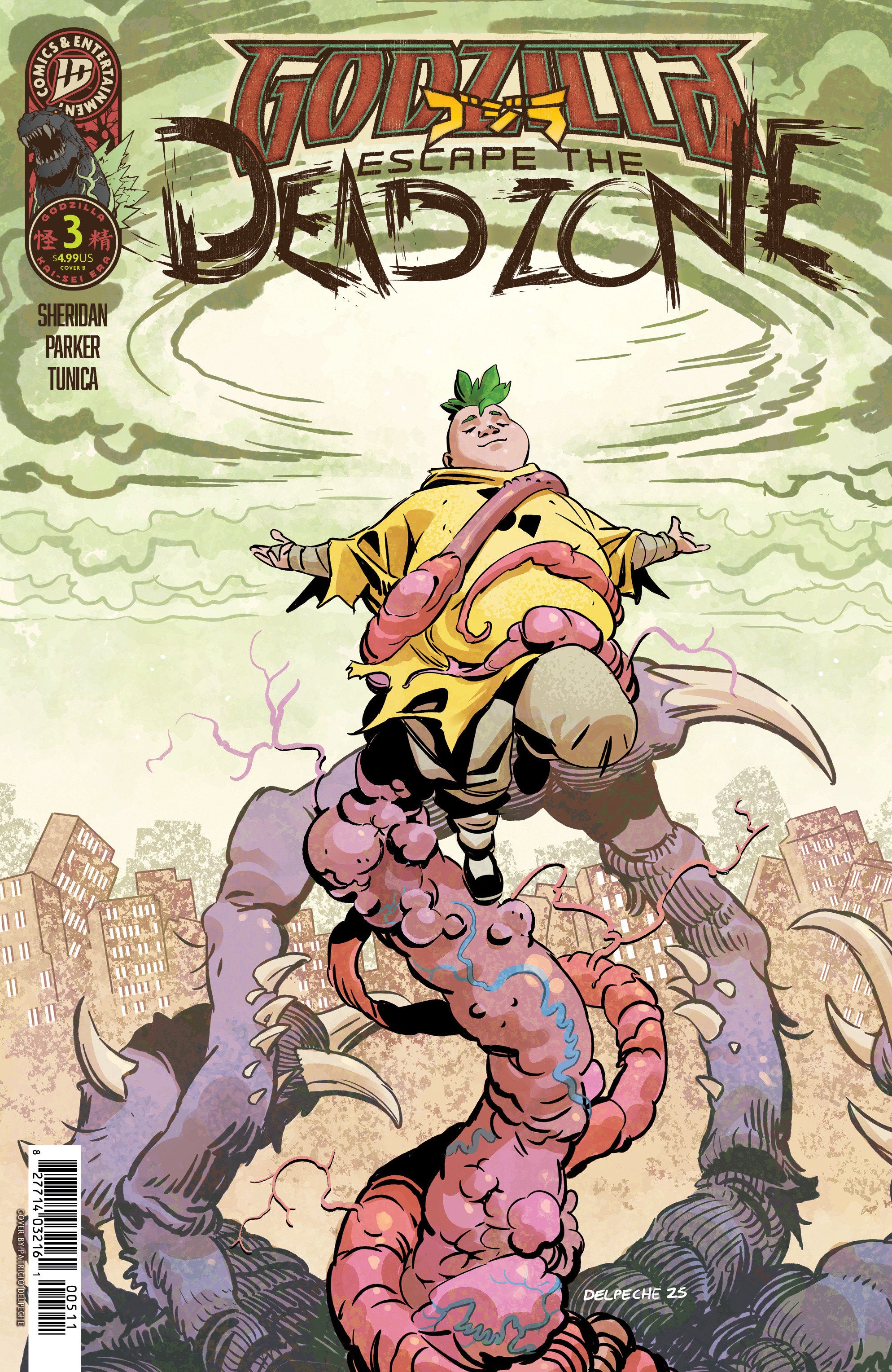Godzilla: Escape the Deadzone [Kai-Sei Era] #3 Variant B (Delpeche)
 FOC: 09/08/2025 / IN-STORE: 10/15/2025