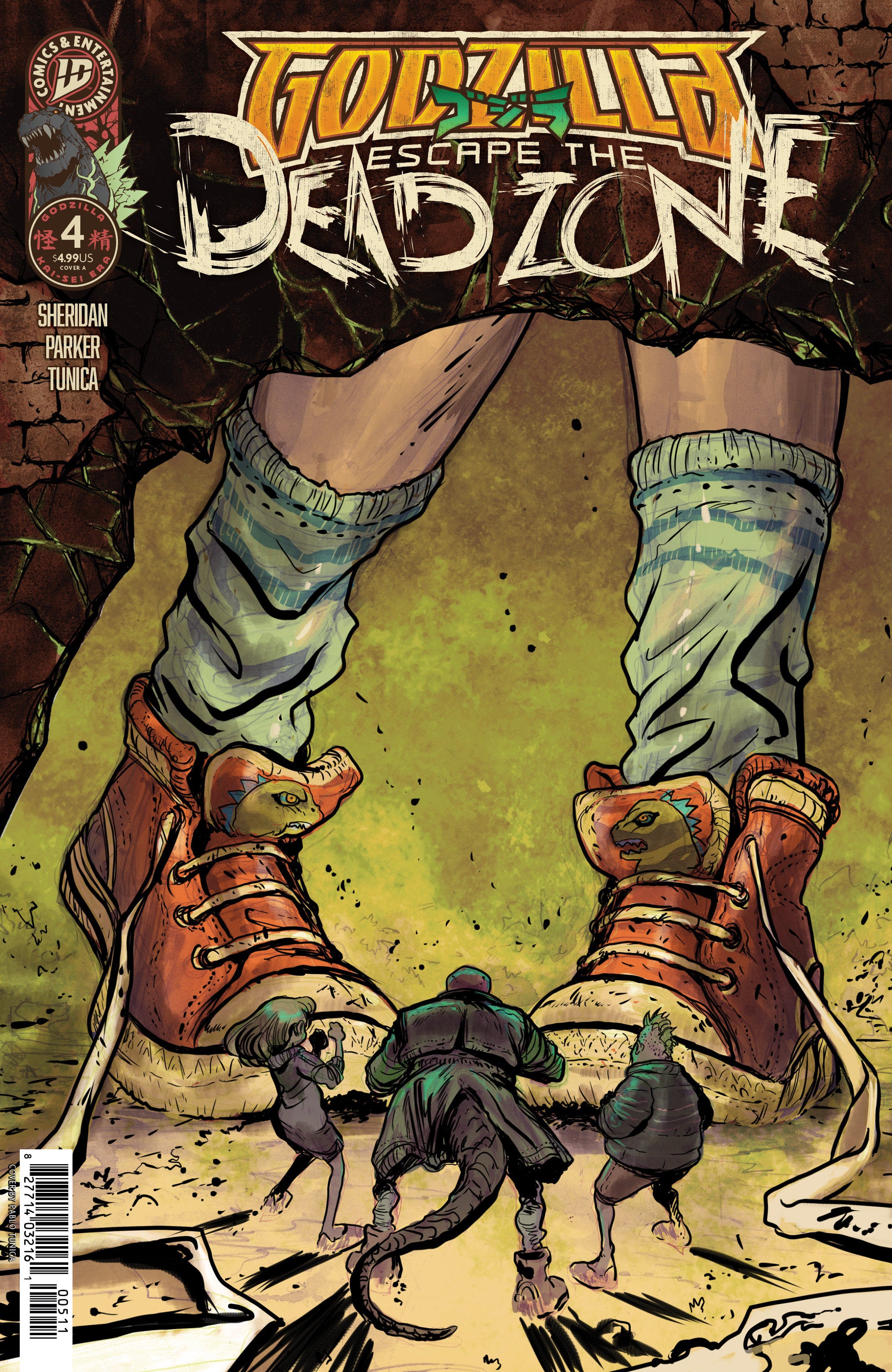 Godzilla: Escape the Deadzone [Kai-Sei Era] #4 Cover A (Tunica)
 FOC: 10/06/2025 / IN-STORE: 11/12/2025