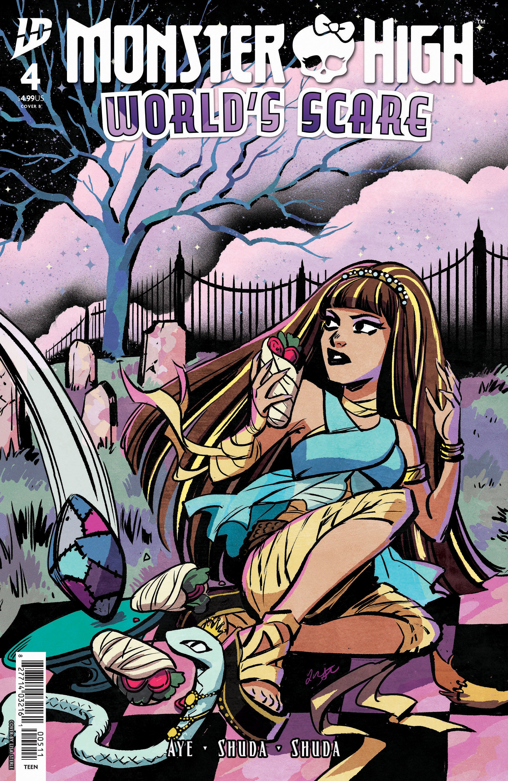Monster High: World's Scare #4 Variant B (Sterle)
 FOC: 10/13/2025 / IN-STORE: 11/19/2025