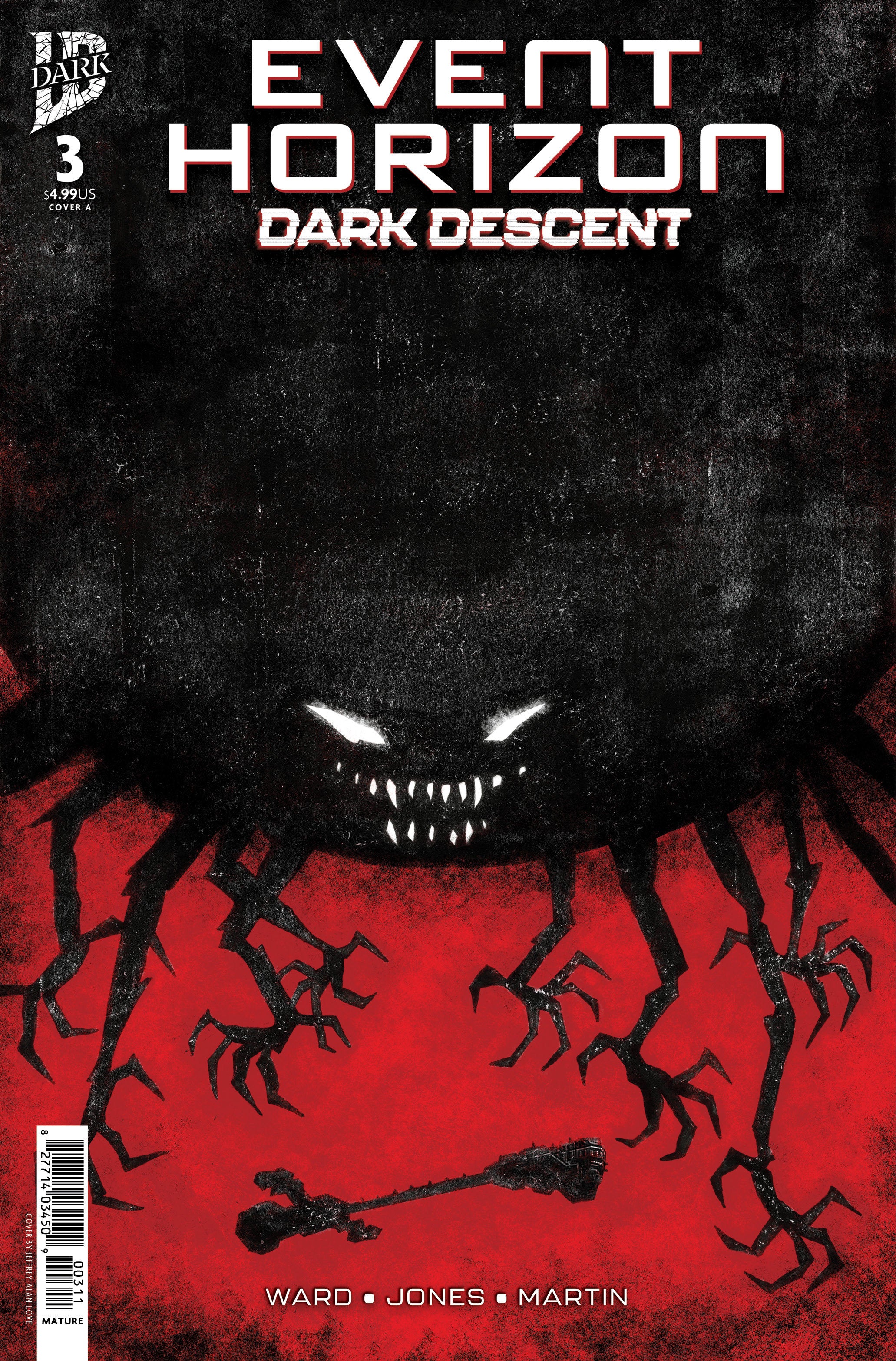 Event Horizon: Dark Descent #3 Cover A (Love)
 FOC: 10/06/2025 / IN-STORE: 11/12/2025
