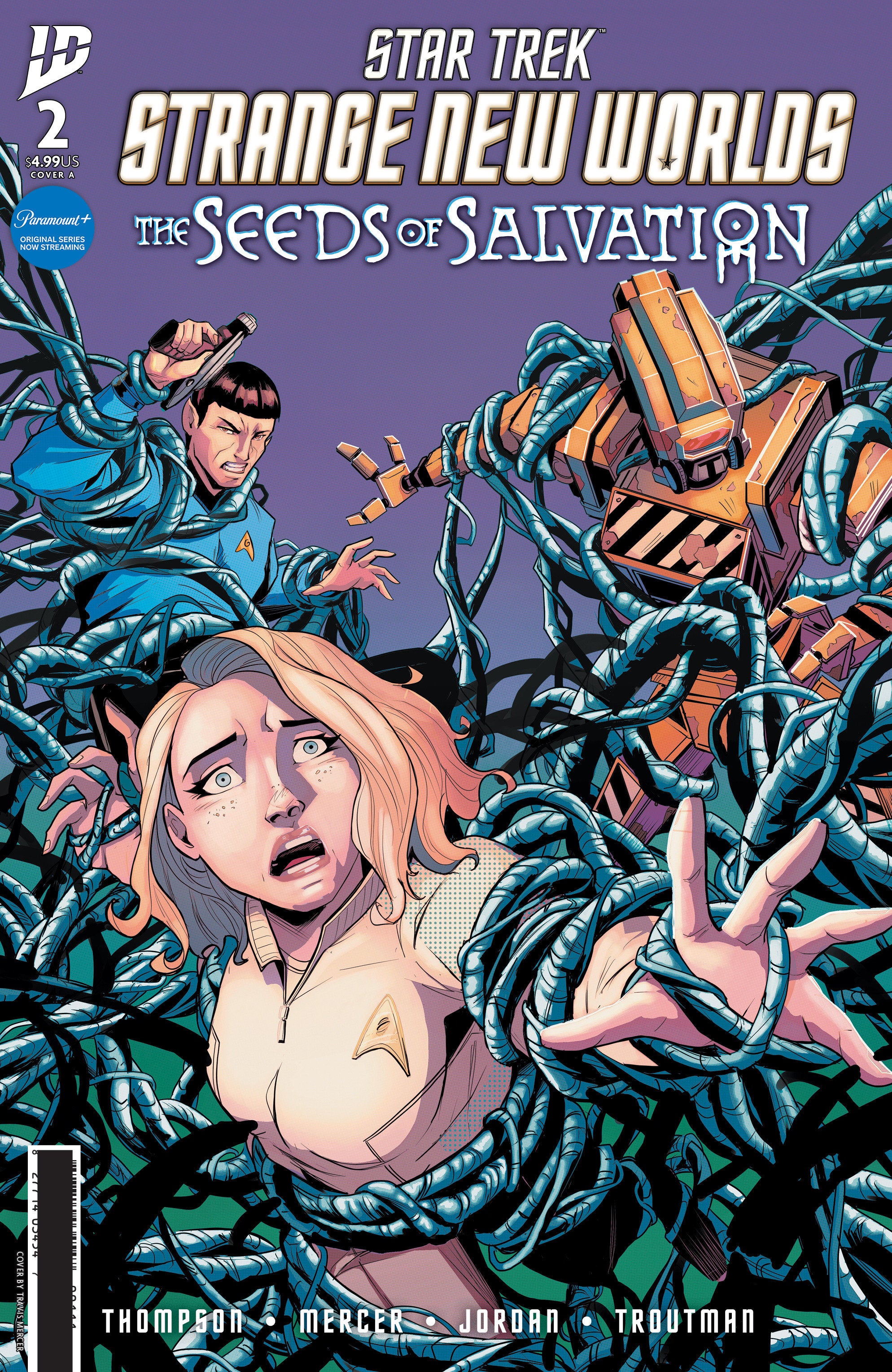 Star Trek: Strange New Worlds--The Seeds of Salvation #2 Cover A (Mercer)
 FOC: 09/08/2025 / IN-STORE: 10/15/2025