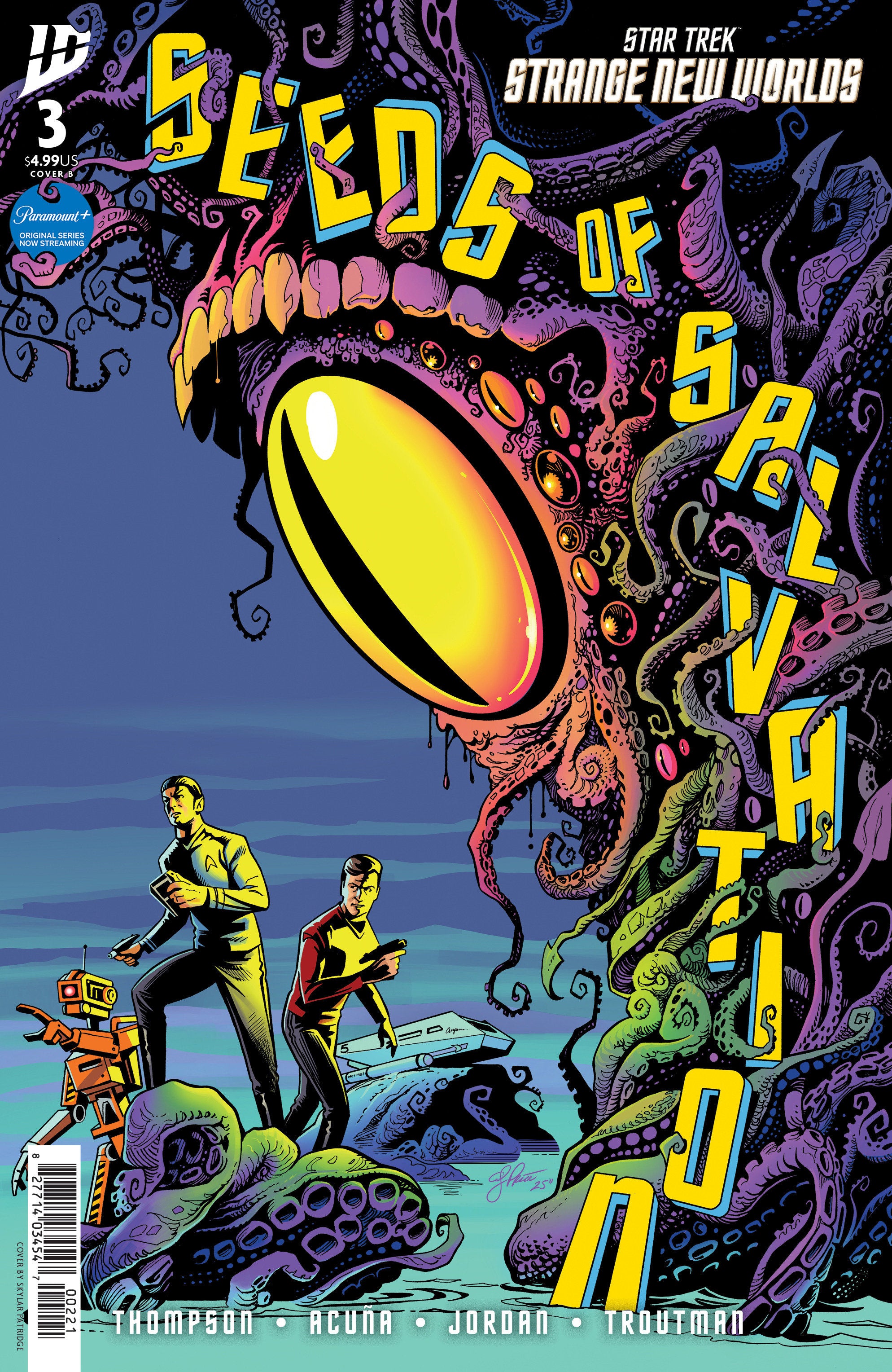 Star Trek: Strange New Worlds--The Seeds of Salvation #3 Variant B (Price)
 FOC: 10/06/2025 / IN-STORE: 11/12/2025