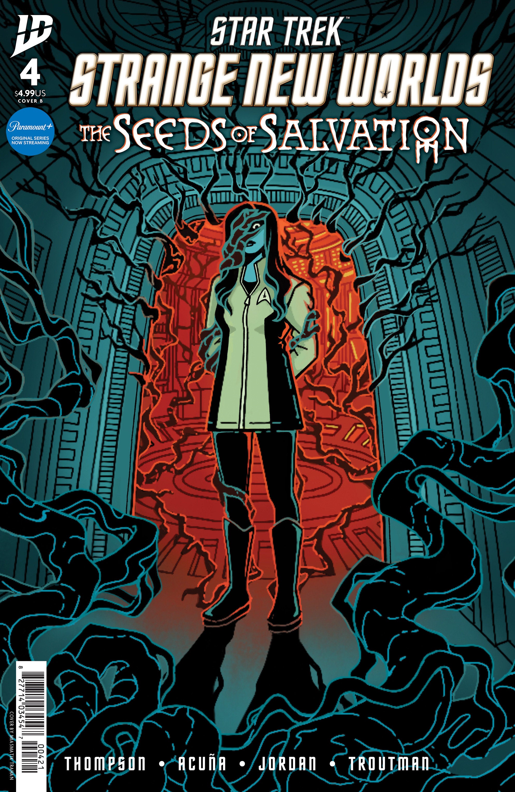 Star Trek: Strange New Worlds--The Seeds of Salvation #4 Variant B (Trahan)
 FOC: 10/27/2025 / IN-STORE: 12/10/2025