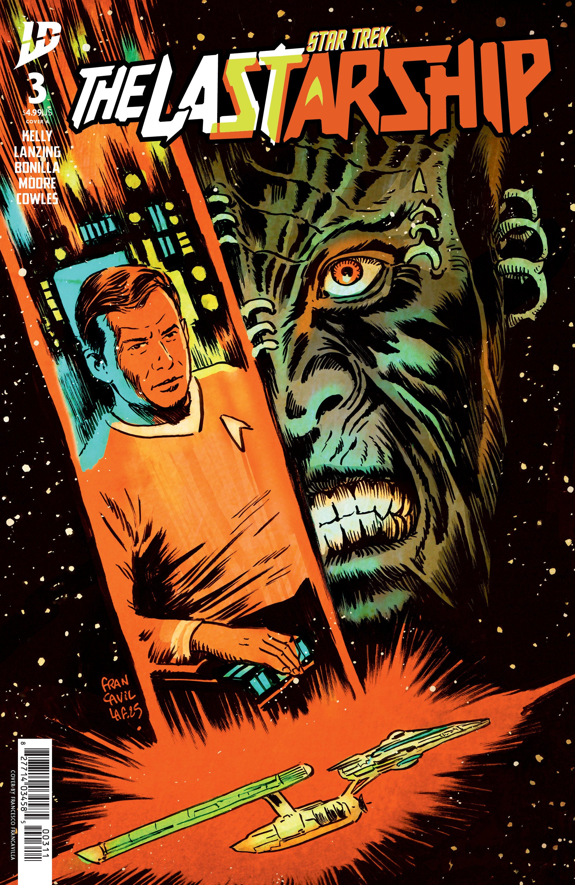 Star Trek: The Last Starship #3 Cover A (Francavilla)
 FOC: 11/03/2025 / IN-STORE: 12/17/2025