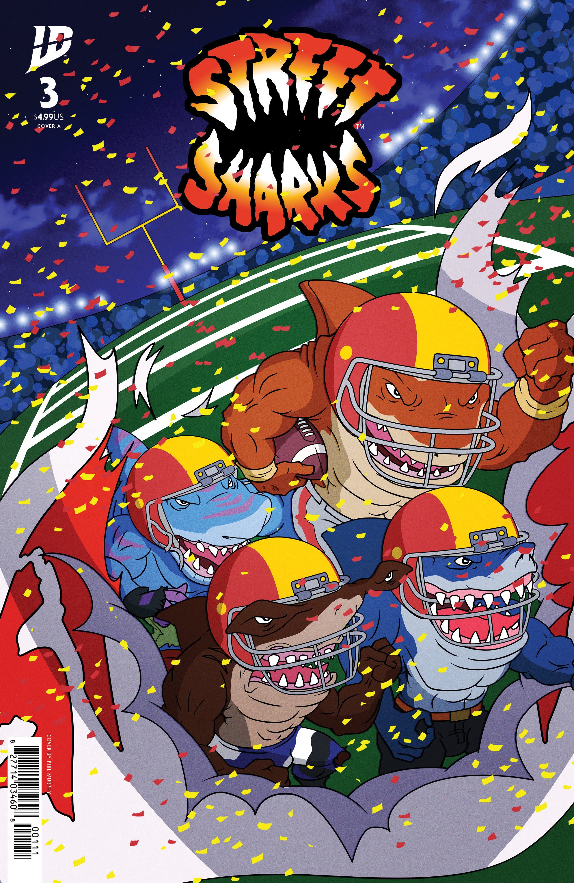 Street Sharks #3 Cover A (Murphy)
 FOC: 10/27/2025 / IN-STORE: 12/10/2025