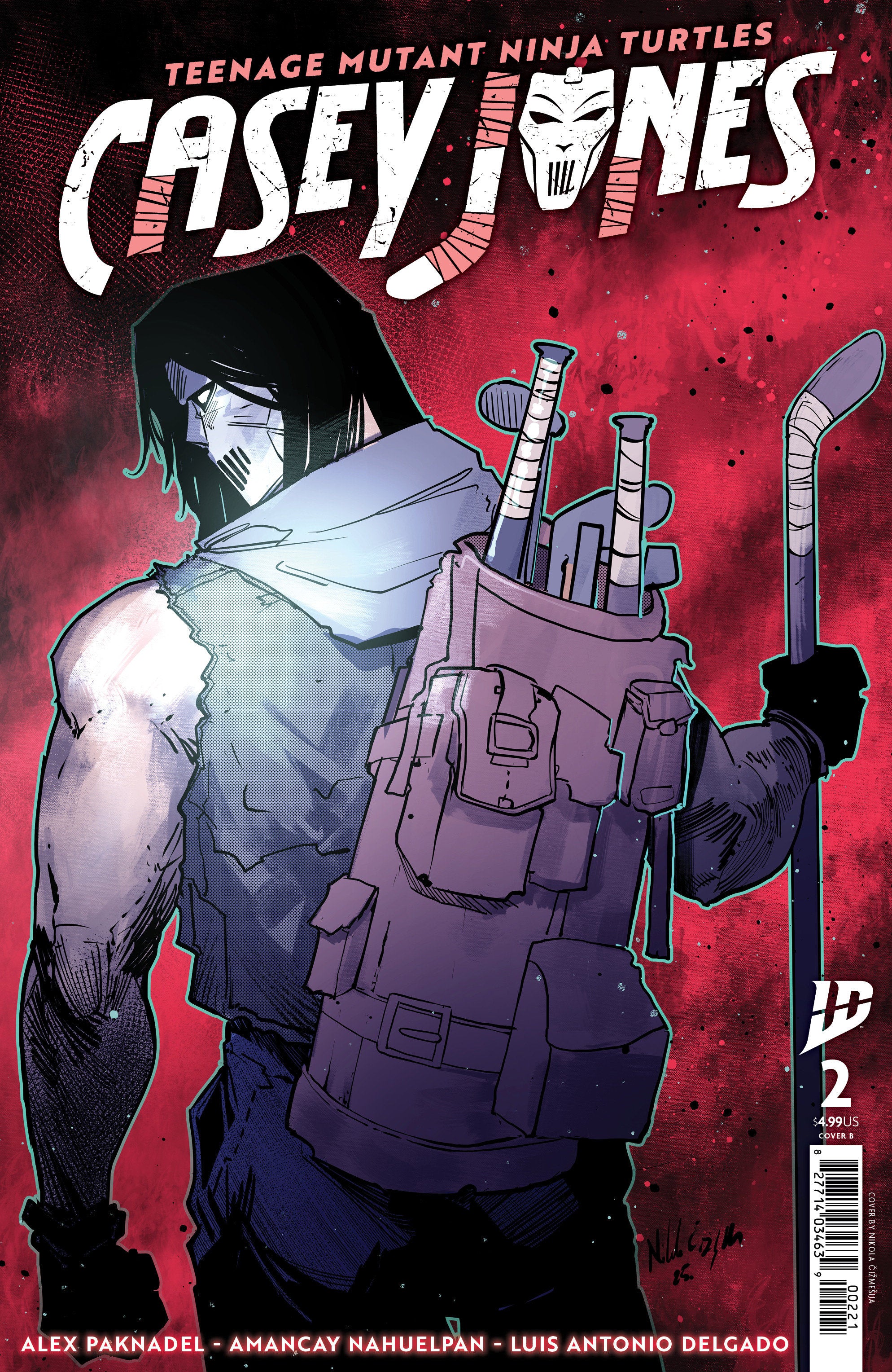 Teenage Mutant Ninja Turtles: Casey Jones #2 Variant B (Cizmesija)
 FOC: 10/13/2025 / IN-STORE: 11/19/2025