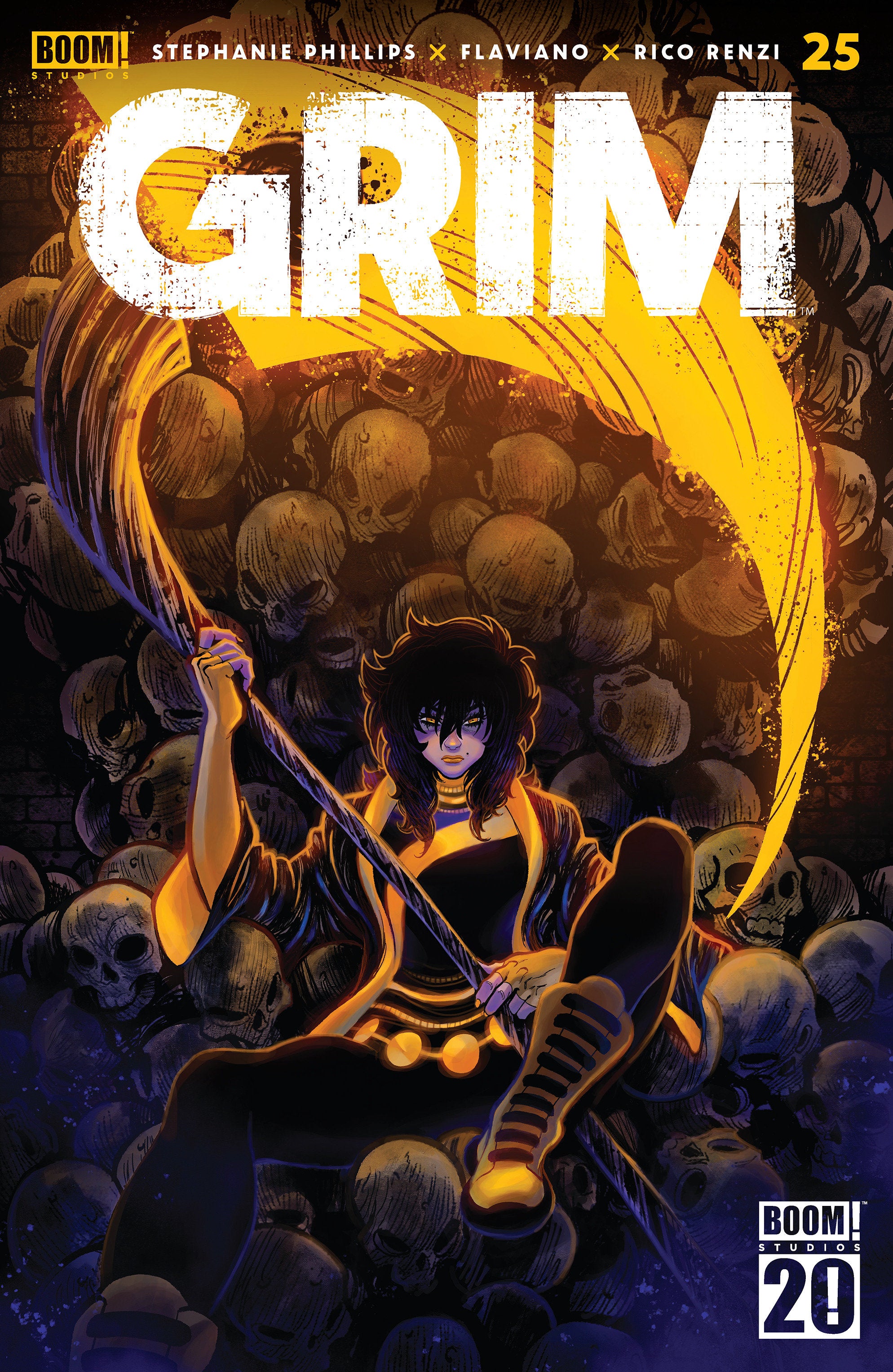 Grim #25 A Main (Dressed, Flaviano)
 FOC: 10/06/2025 / IN-STORE: 11/12/2025