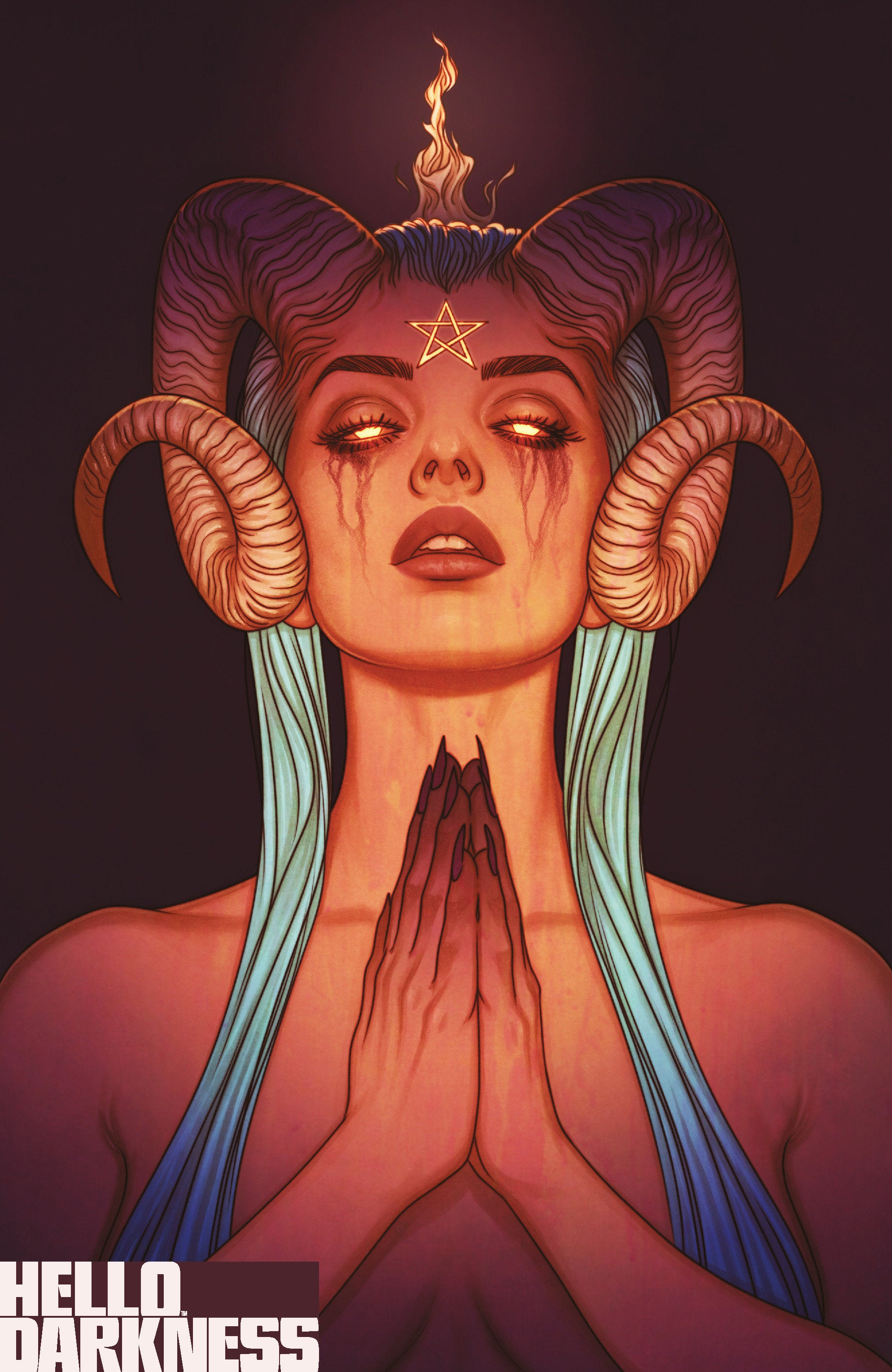 Hello Darkness #16 B Variant (Dressed, Frison)
 FOC: 10/13/2025 / IN-STORE: 11/19/2025