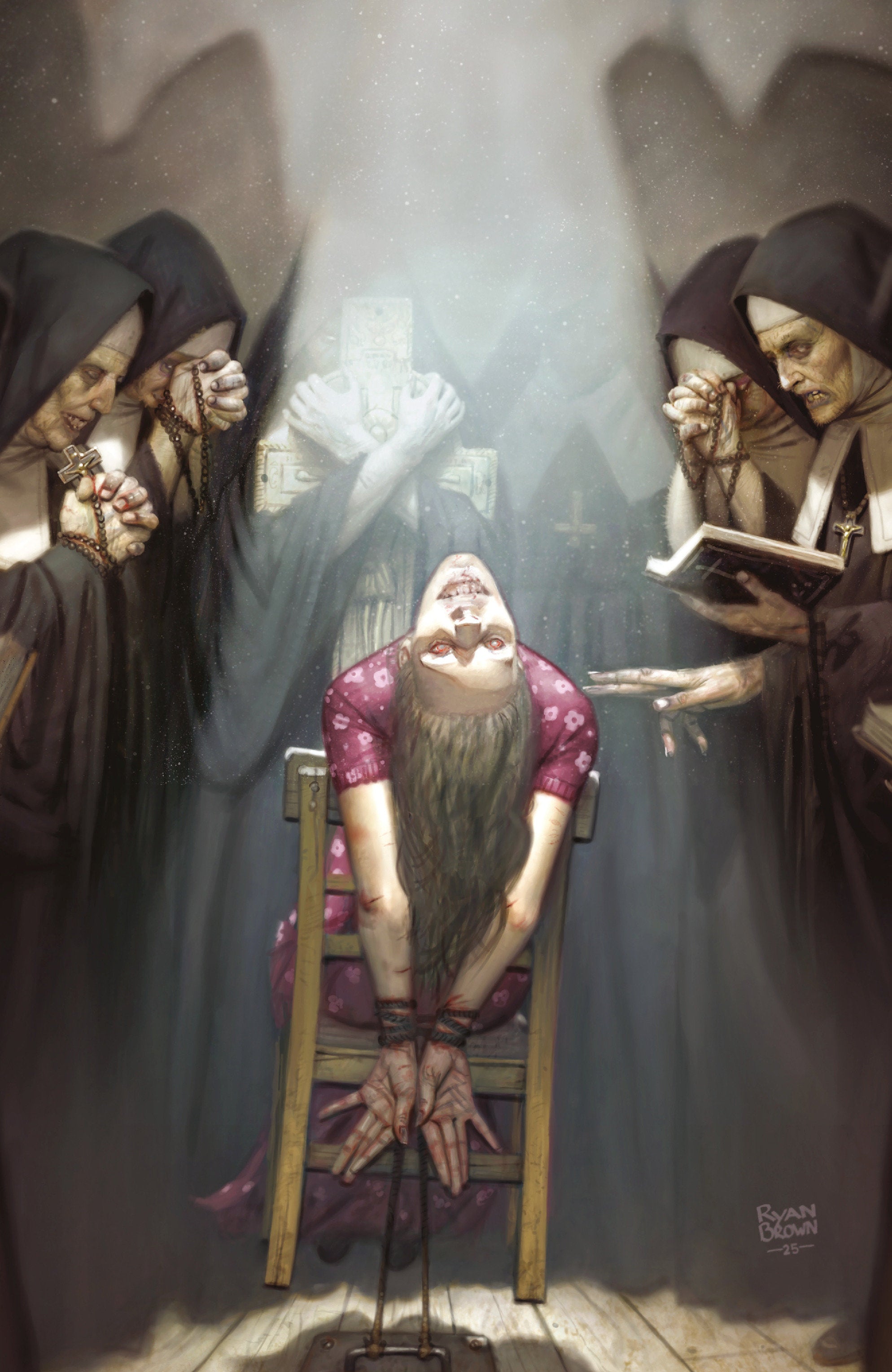 Hello Darkness #16 C Variant (Full Art, Brown)
 FOC: 10/13/2025 / IN-STORE: 11/19/2025