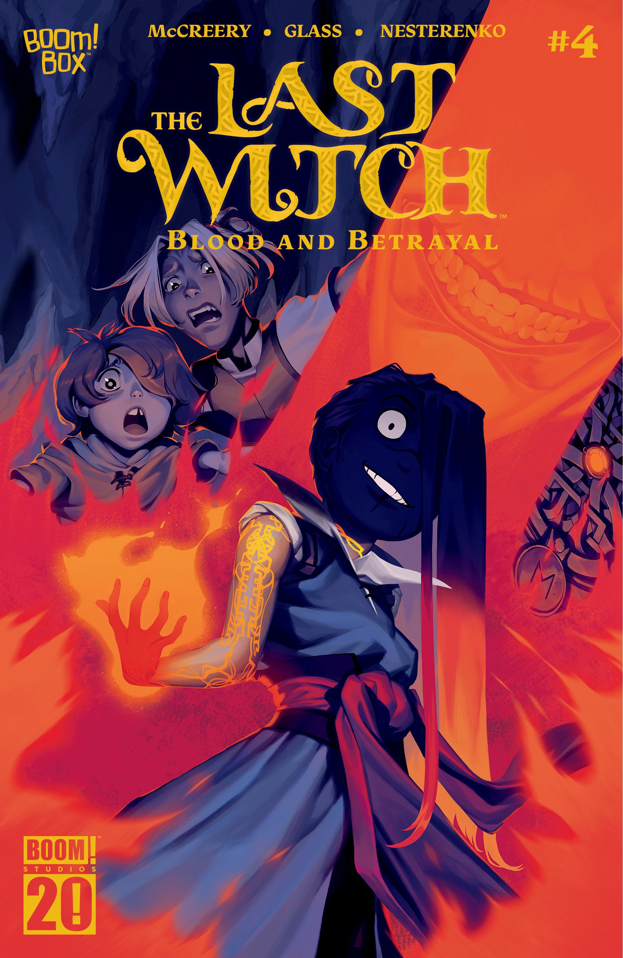 The Last Witch: Blood & Betrayal #4 A Main (Dressed, Glass)
 FOC: 09/08/2025 / IN-STORE: 10/15/2025
