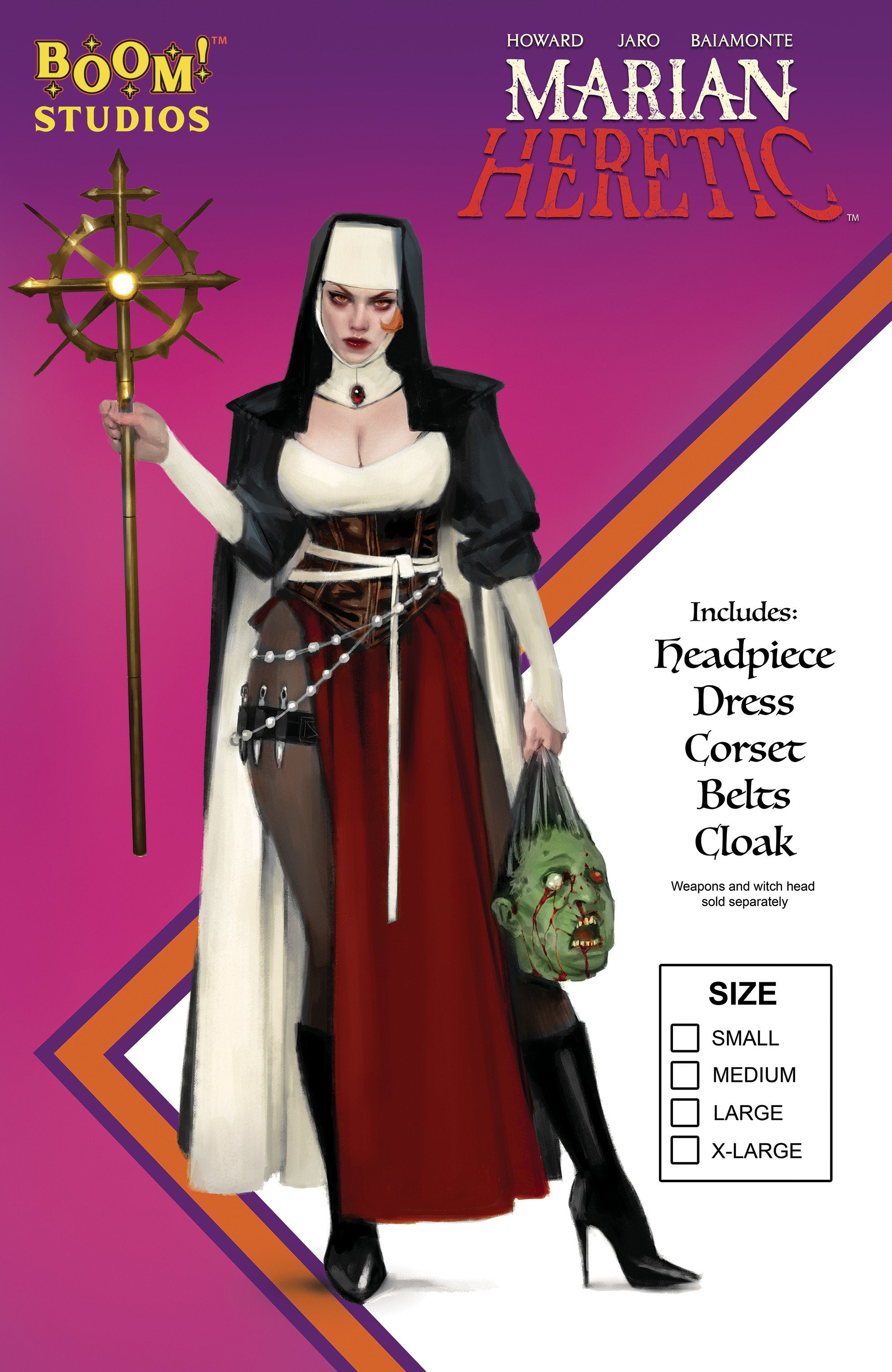 Marian Heretic #2 F FOC Reveal Variant (Full Art, TBA)
 FOC: 10/13/2025 / IN-STORE: 11/19/2025