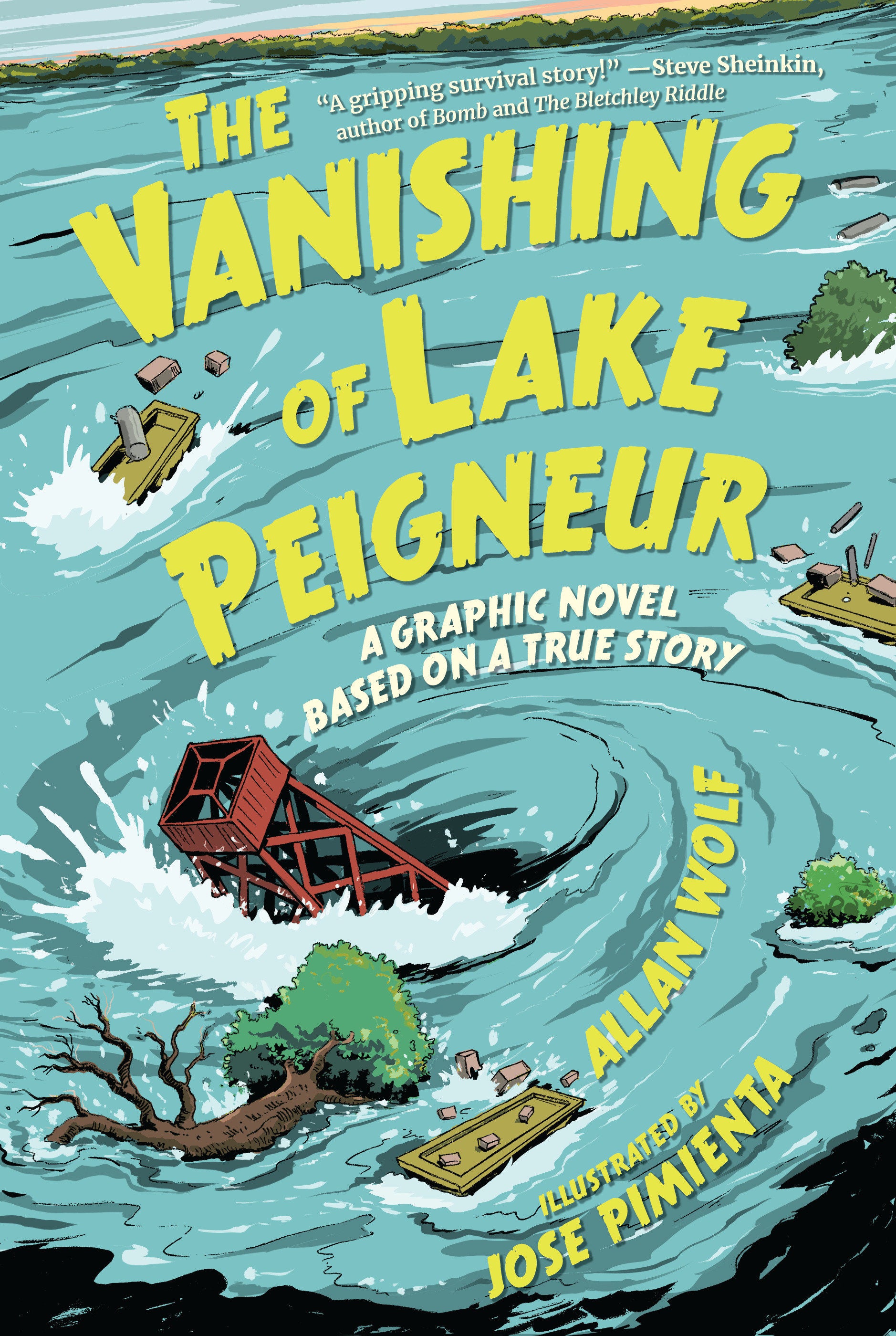 The Vanishing of Lake Peigneur: A Graphic Novel Based on a True Story
 FOC: 09/08/2025 / IN-STORE: 10/07/2025