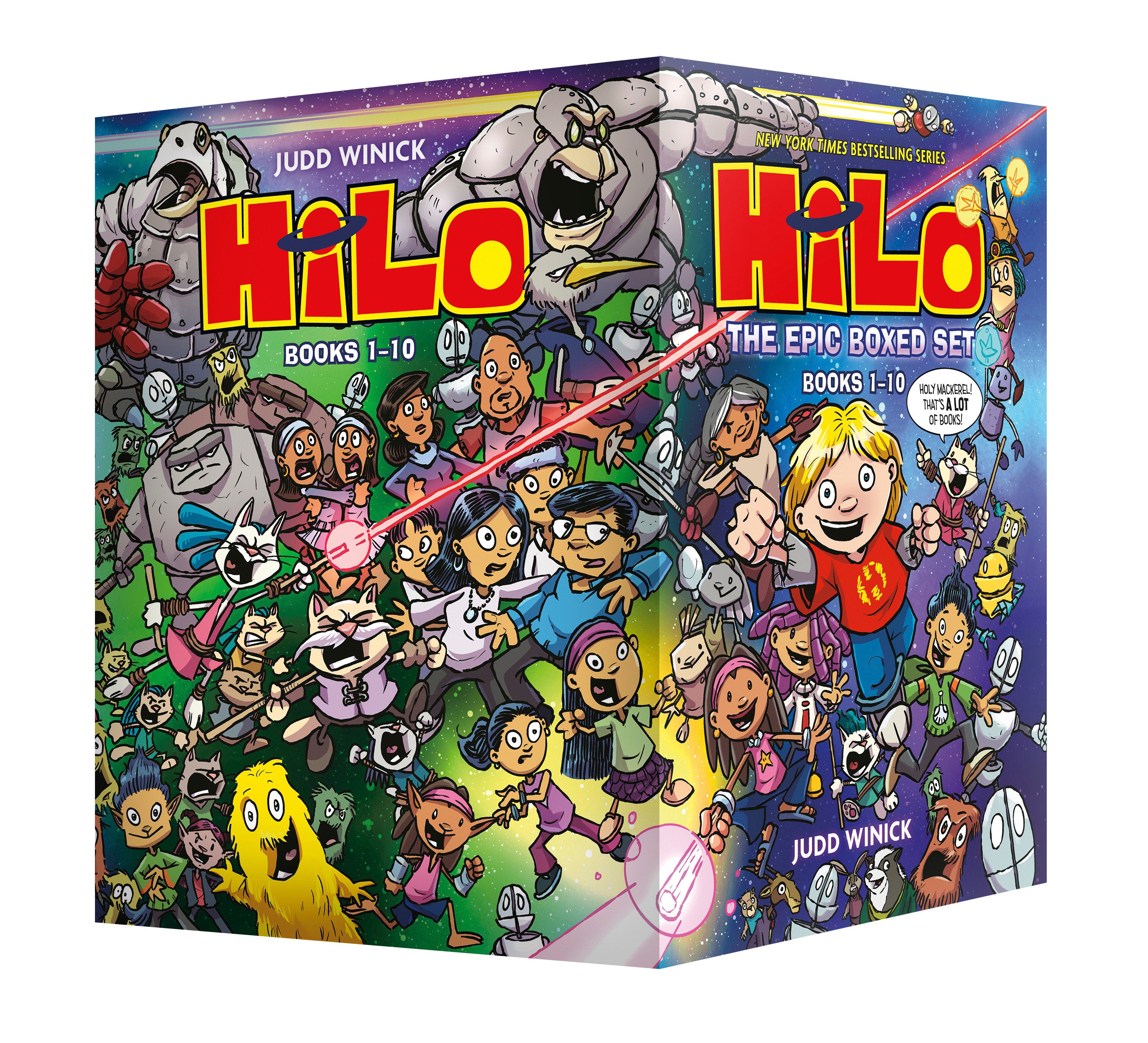 Hilo: The Epic Boxed Set (Books 1-10)
 FOC: 09/08/2025 / IN-STORE: 10/07/2025