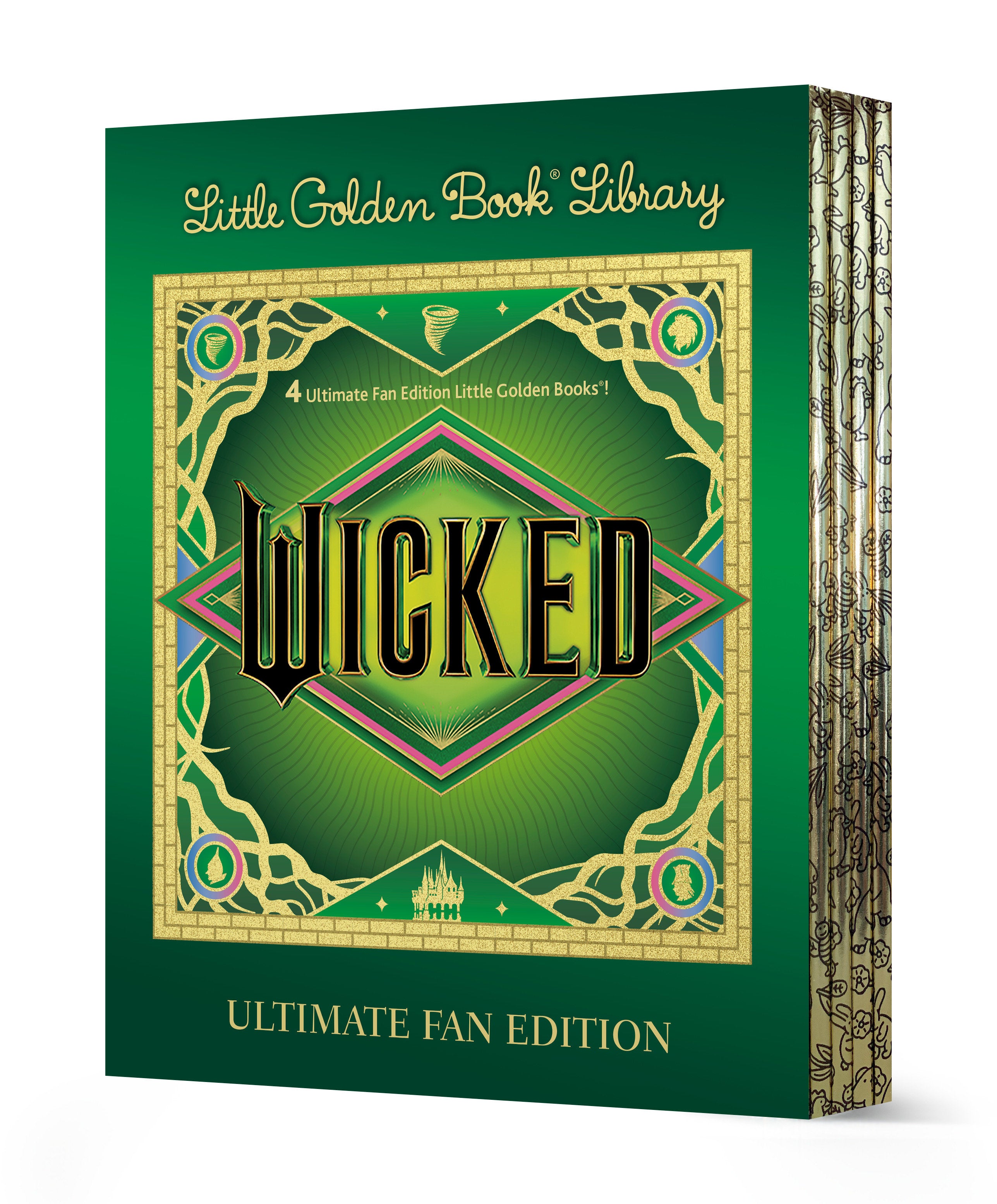 Wicked Little Golden Book Boxed Set: Ultimate Fan Edition (Universal Pictures Wicked)
 FOC: 10/06/2025 / IN-STORE: 11/04/2025