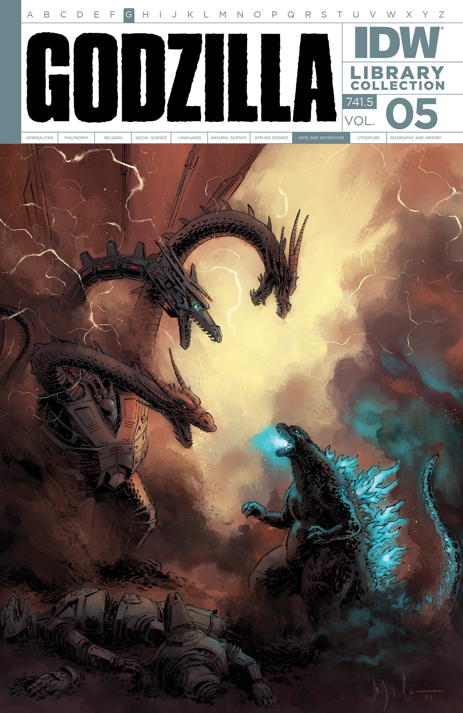 Godzilla Library Collection, Vol. 5
 FOC: 10/13/2025 / IN-STORE: 11/18/2025