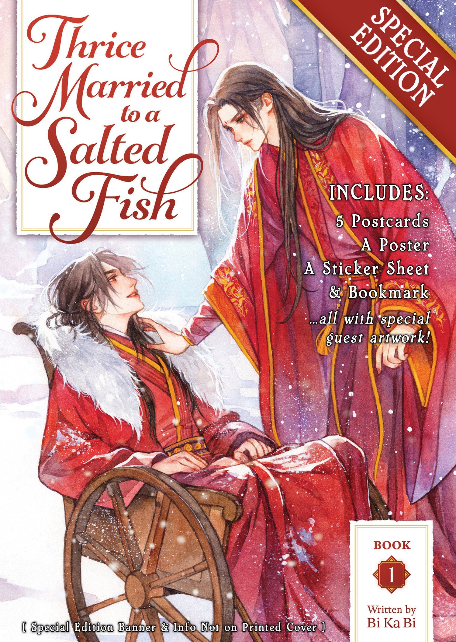 Thrice Married to a Salted Fish (Novel) Vol. 1 (Special Edition)
 FOC: 09/15/2025 / IN-STORE: 11/11/2025